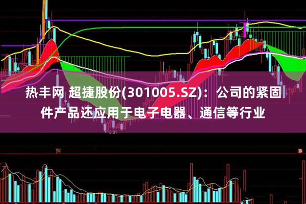 热丰网 超捷股份(301005.SZ)：公司的紧固件产品还应用于电子电器、通信等行业